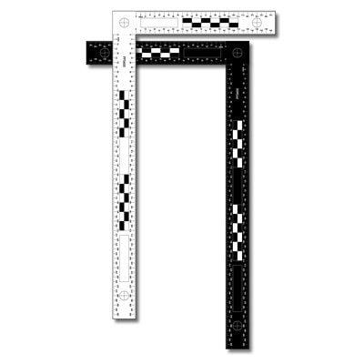 Sirchie Reversible Scale (300mm x 150mm) PPS600 - Tactical & Duty Gear